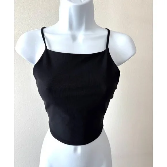 Coquette Soft Girl Lounge Bundle S Summer Ribbed Crop Tops + Sweat Shorts NWT - Picture 4 of 16